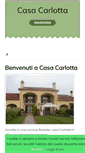 Mobile Screenshot of casacarlotta.net
